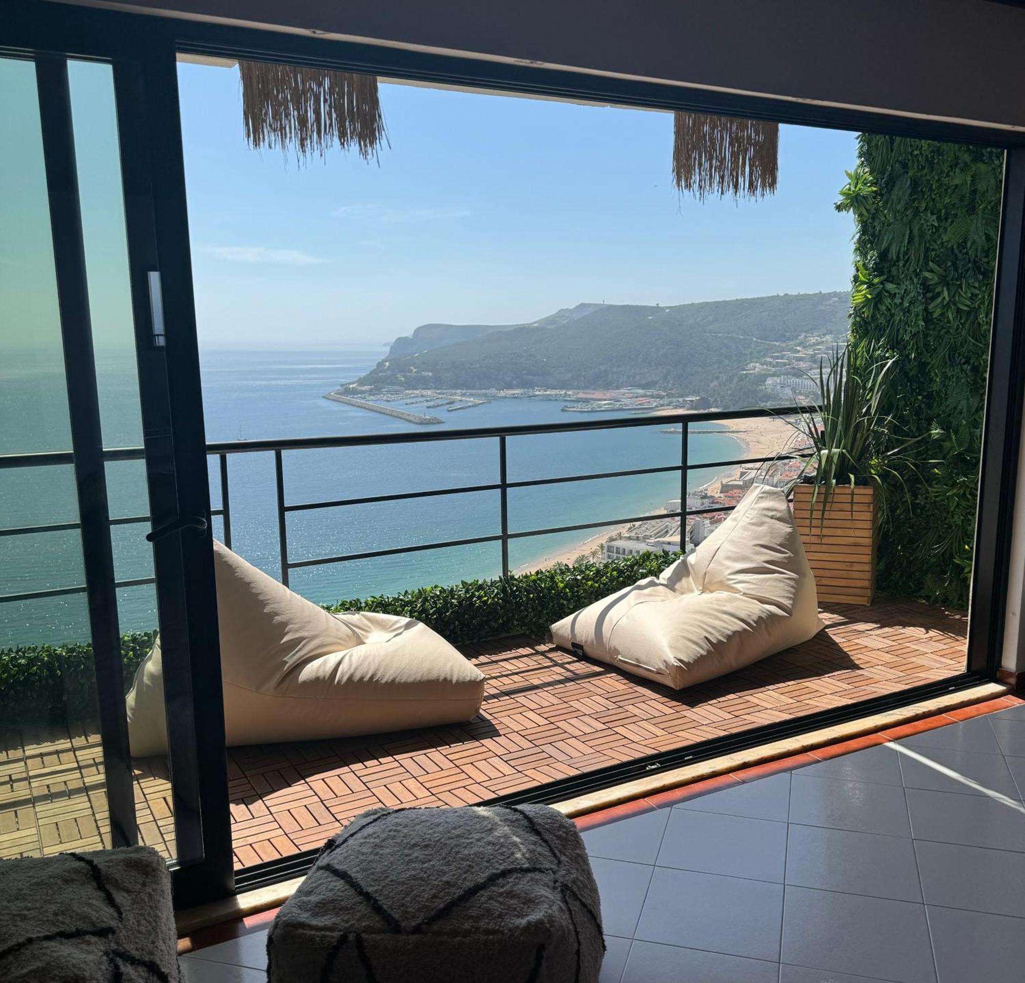 Penthouse Ocean View Sesimbra - Parking @Center Apartment ภายนอก รูปภาพ